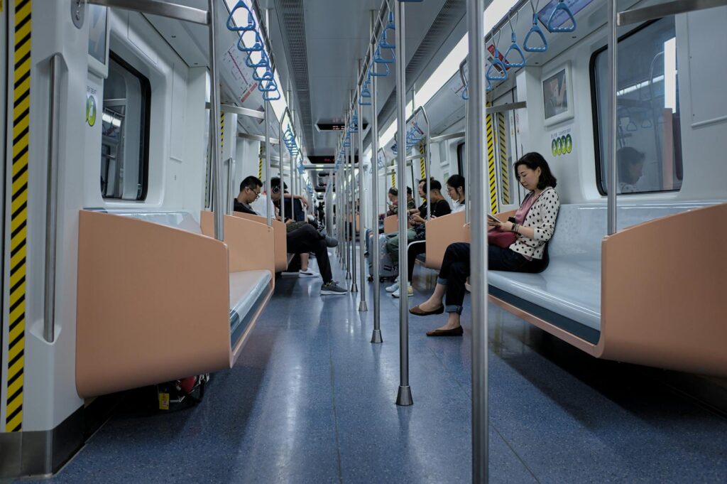 Shanghai metro subway system offering affordable transportation for budget travel