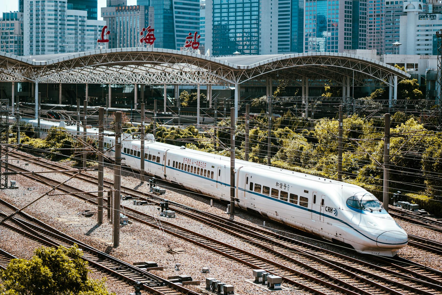 Shanghai Maglev train — the world's fastest commercial train reaching 431 km/h