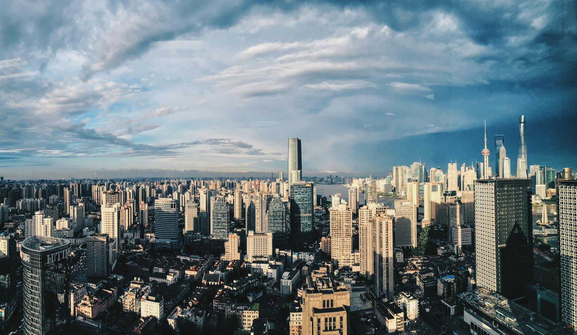Best rooftop bars Shanghai skyline panoramic night view