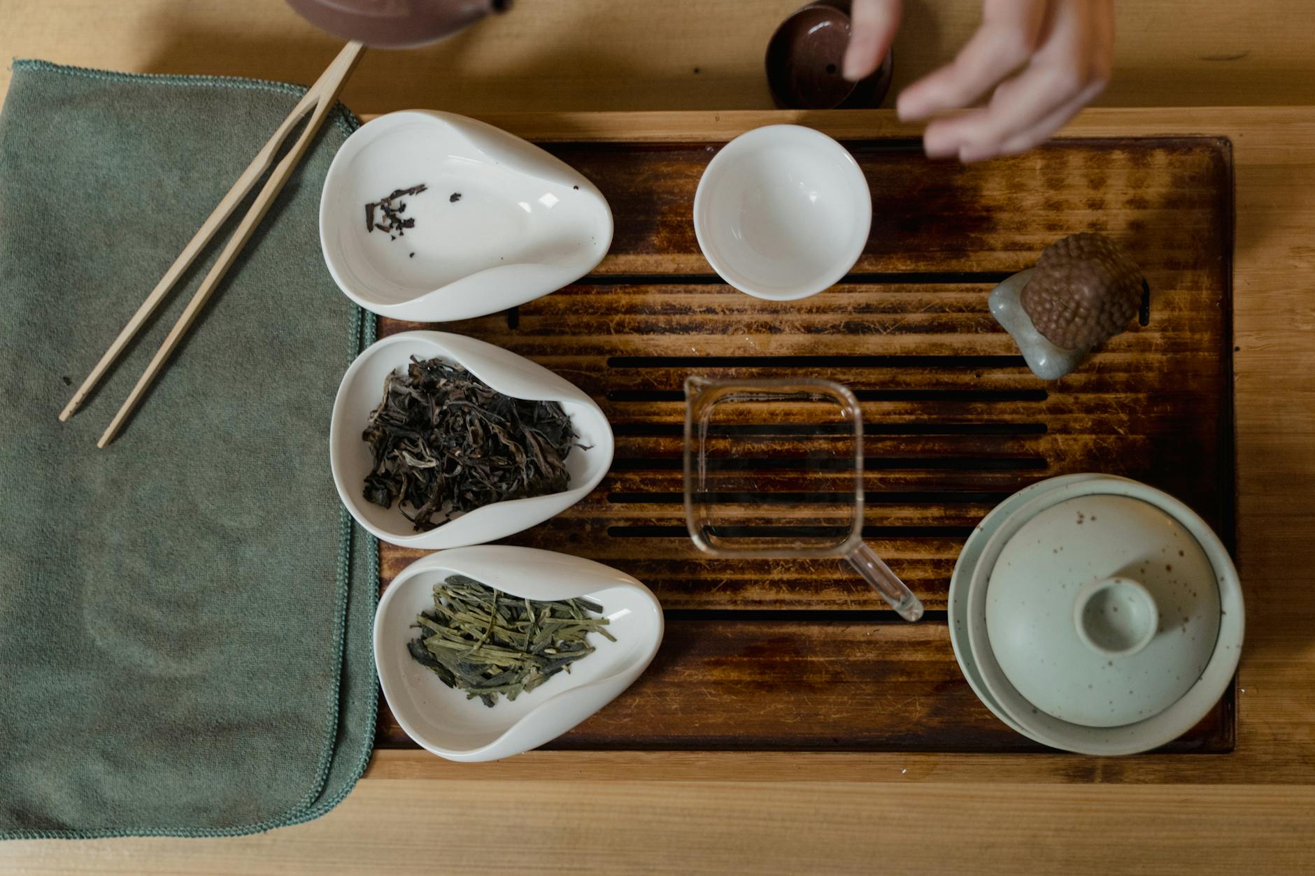 buying tea shanghai tasting