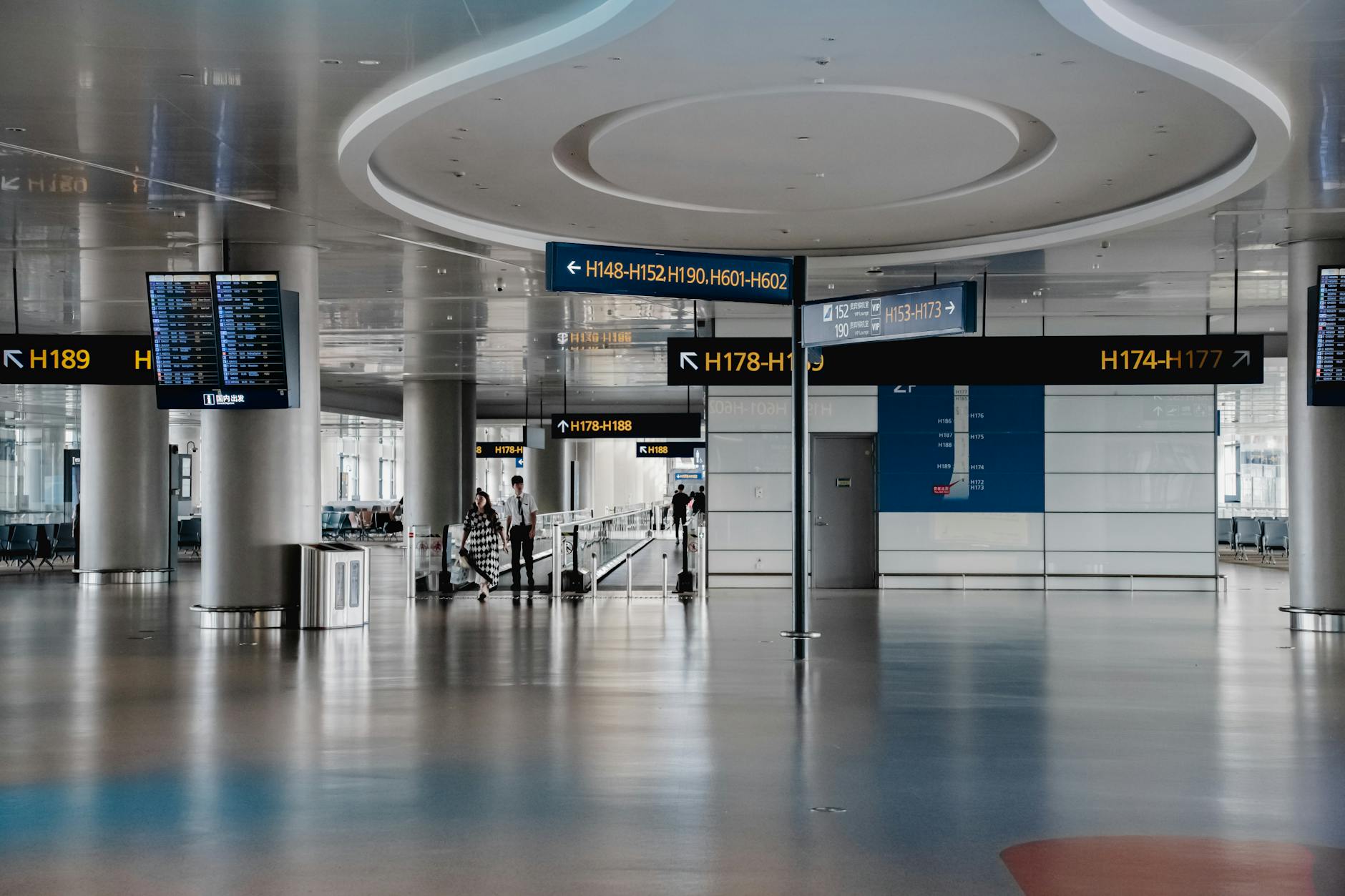 First time visiting Shanghai arrival at Pudong airport terminal