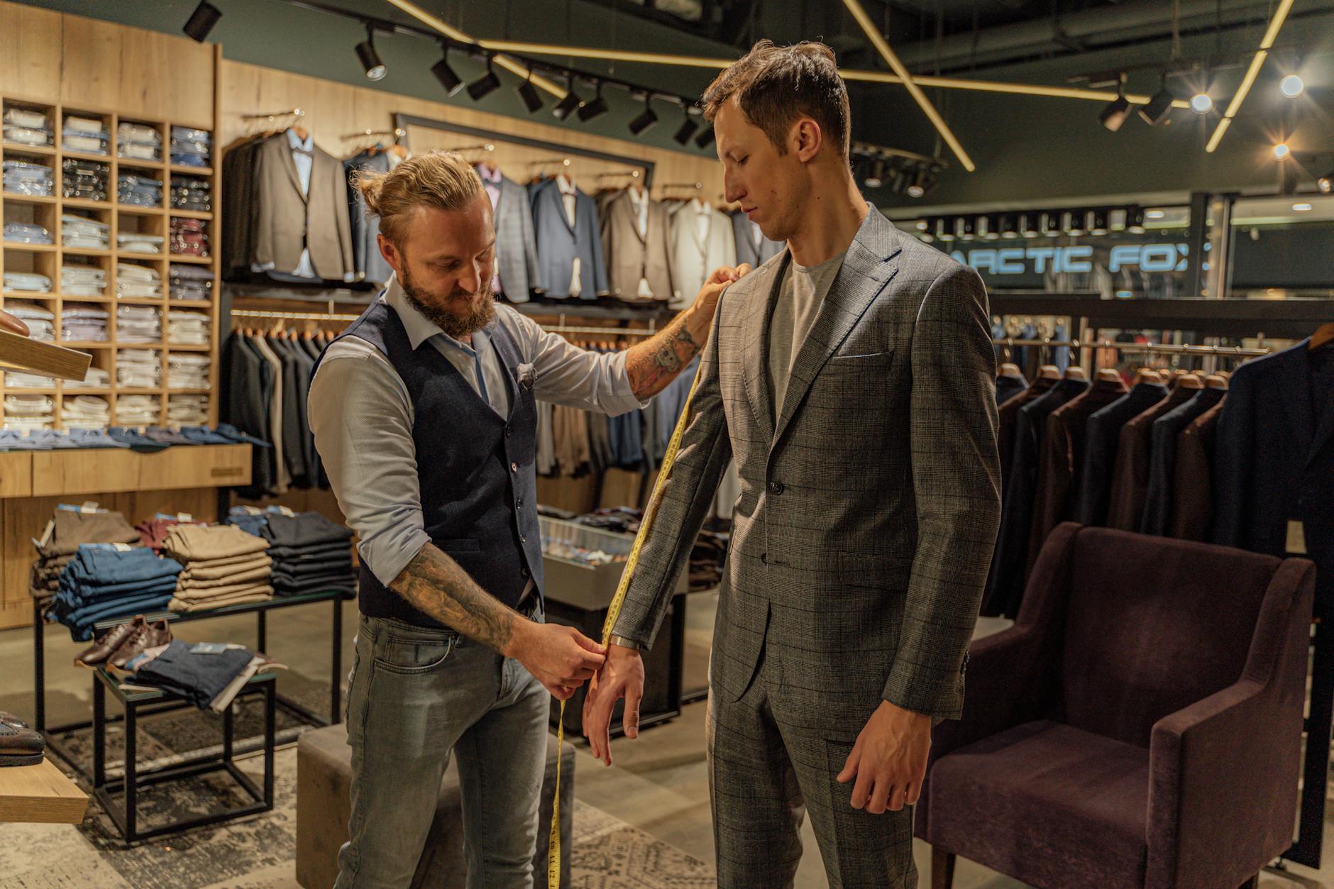 shanghai fabric market custom suit