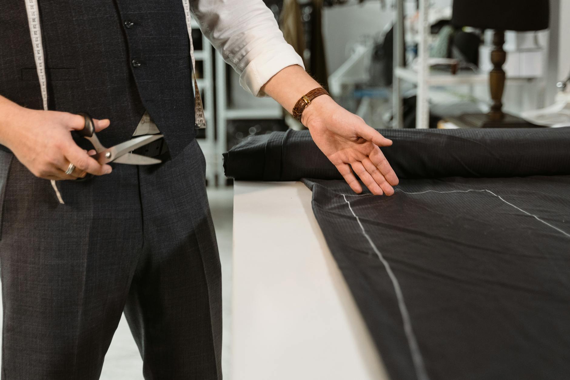 shanghai fabric market tailoring