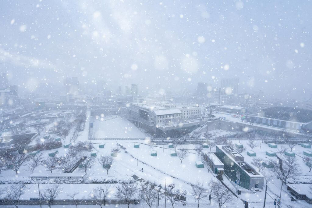 shanghai in winter