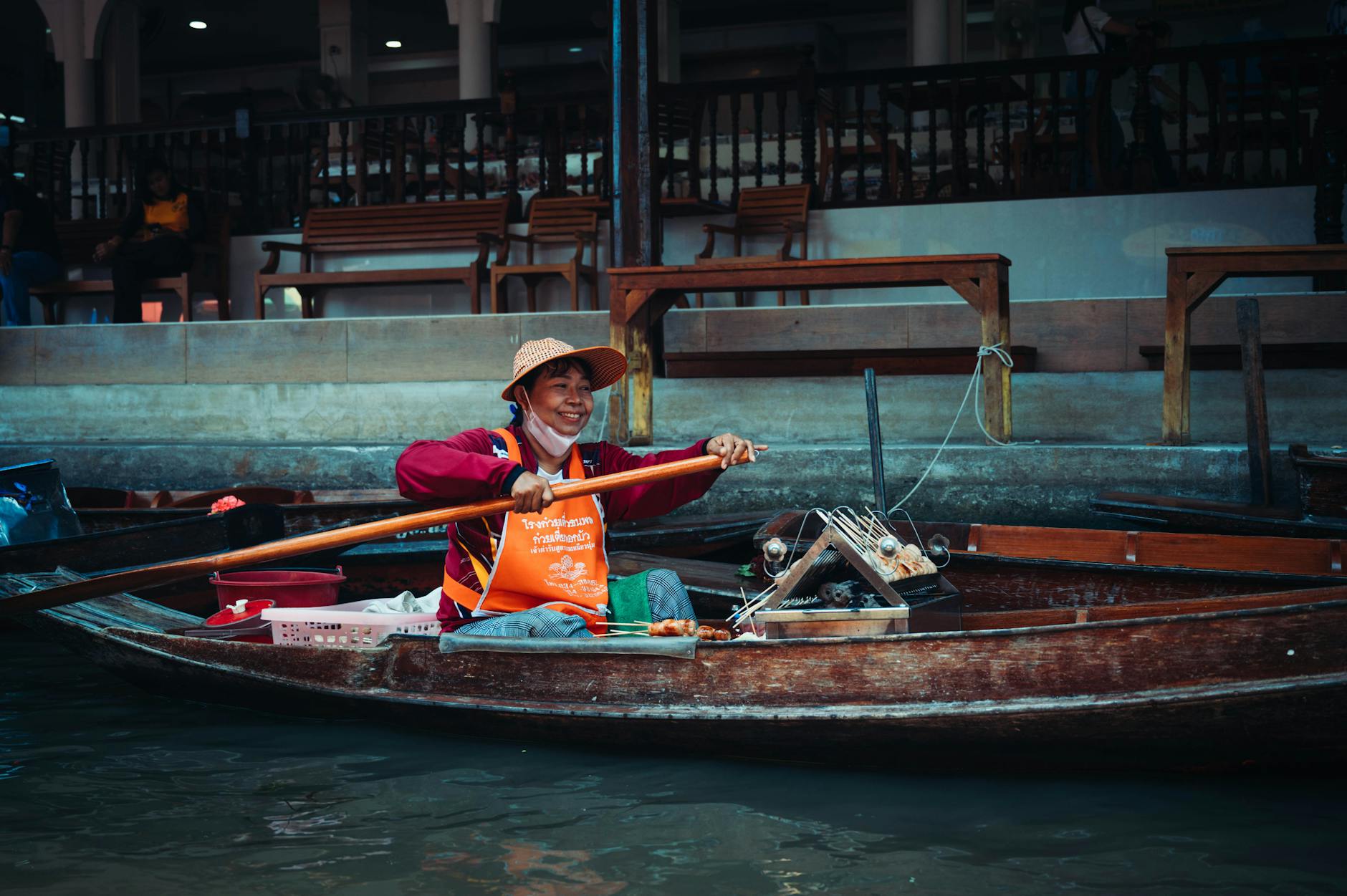 tongli water town boat canal