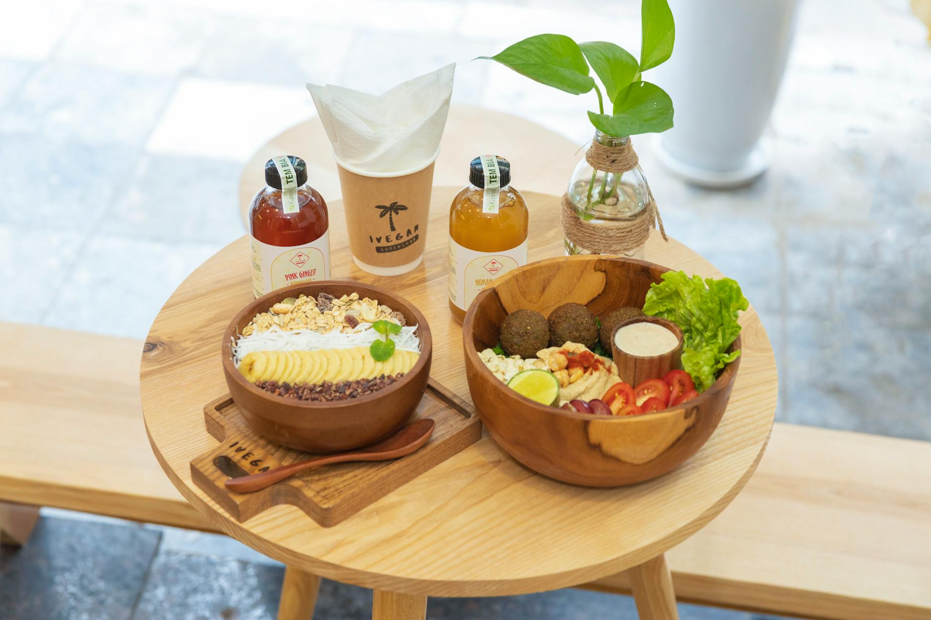 vegan shanghai cafe bowl