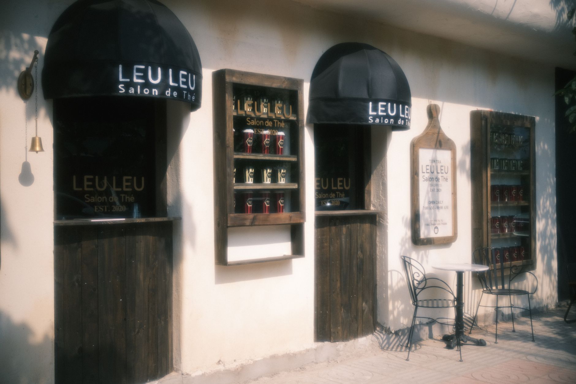 Independent cafe near French Concession hotels Shanghai on a quiet residential street