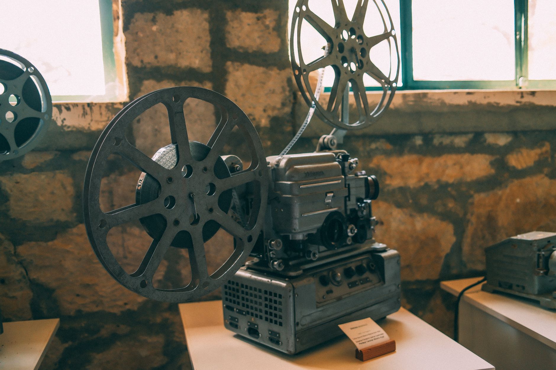 A vintage film projector of the sort used in cinemas during Shanghai's studio era