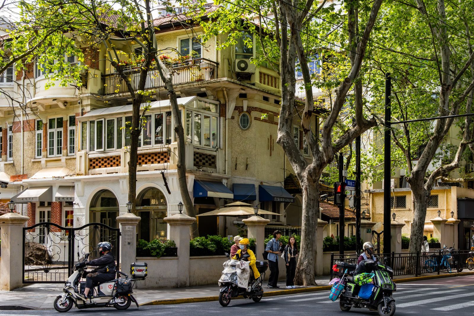 Heritage villa on a leafy street in the former French Concession, Shanghai